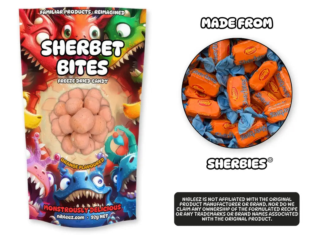 Sherbet Bites (Orange)