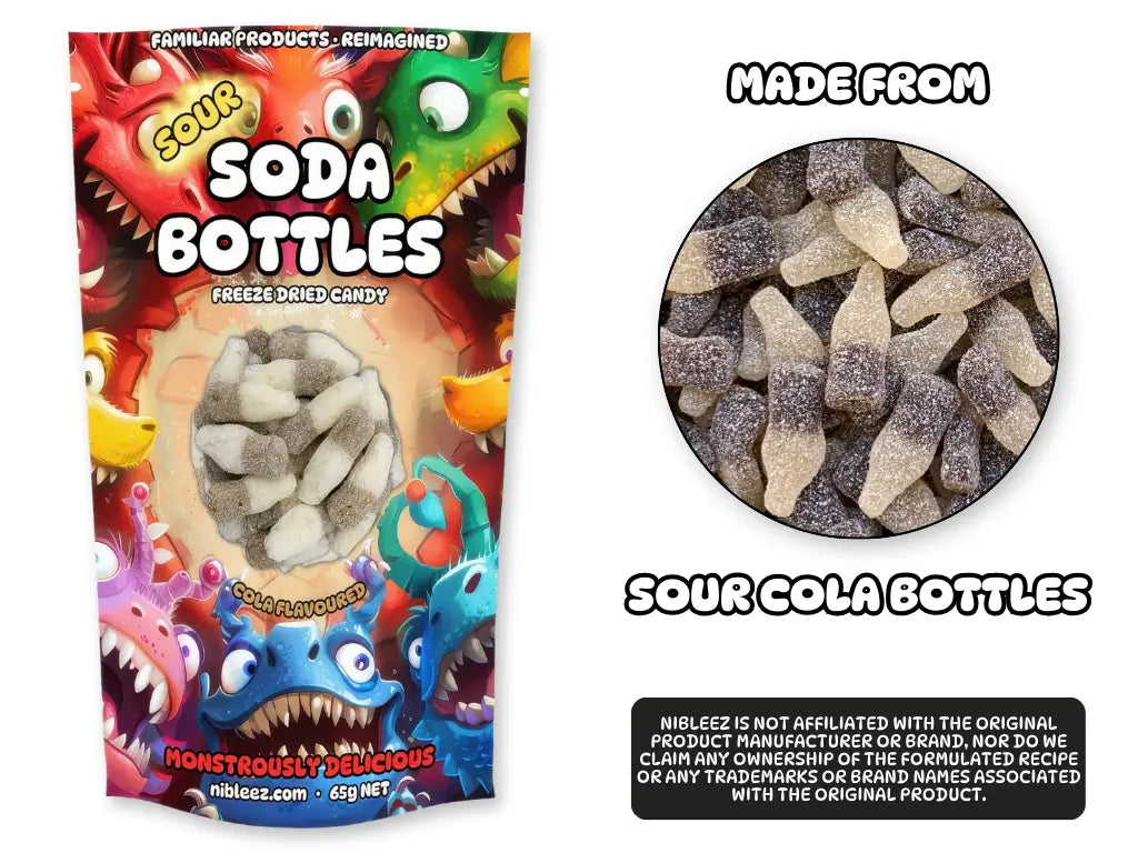 Sour Soda Bottles (Cola)